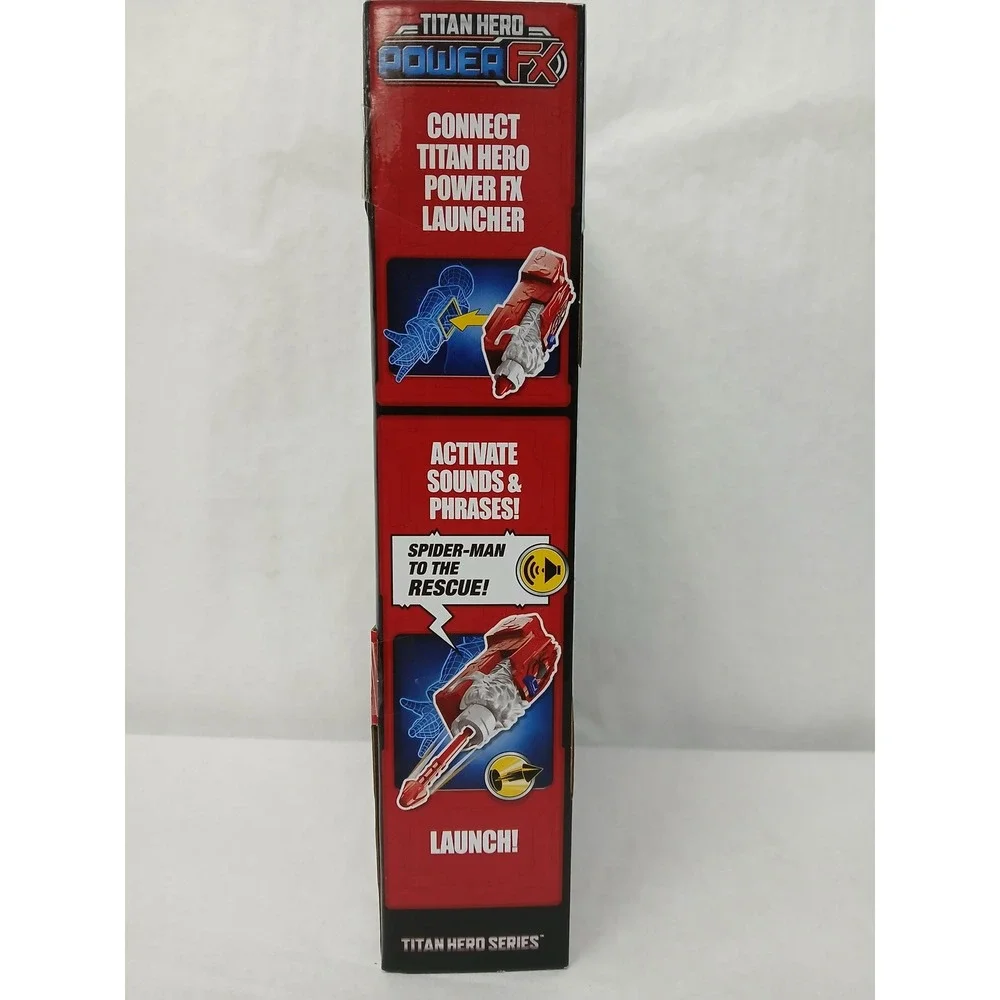 Marvel Spider-Man Titan Hero Power FX Action Figure with Launcher Ages‎ 4+ NIB